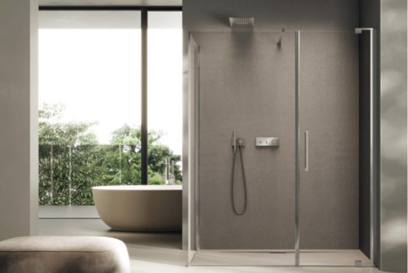 製品詳細：究極の薄さと透明感を追求した「Slim」シリーズ。ミニマルな美学を体現するシャワールーム1〜5。